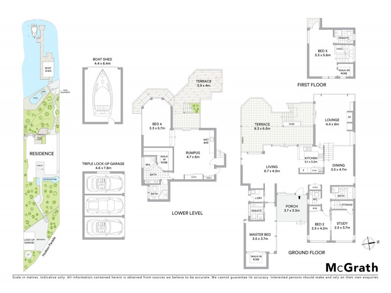 36 Hudson Parade, Avalon Beach NSW 2107 Floorplan