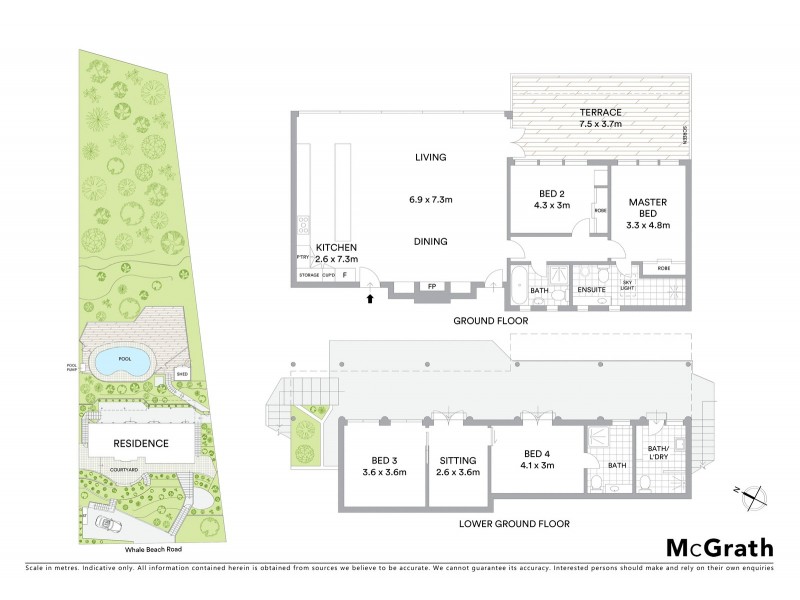 179 Whale Beach Road, Whale Beach NSW 2107 Floorplan