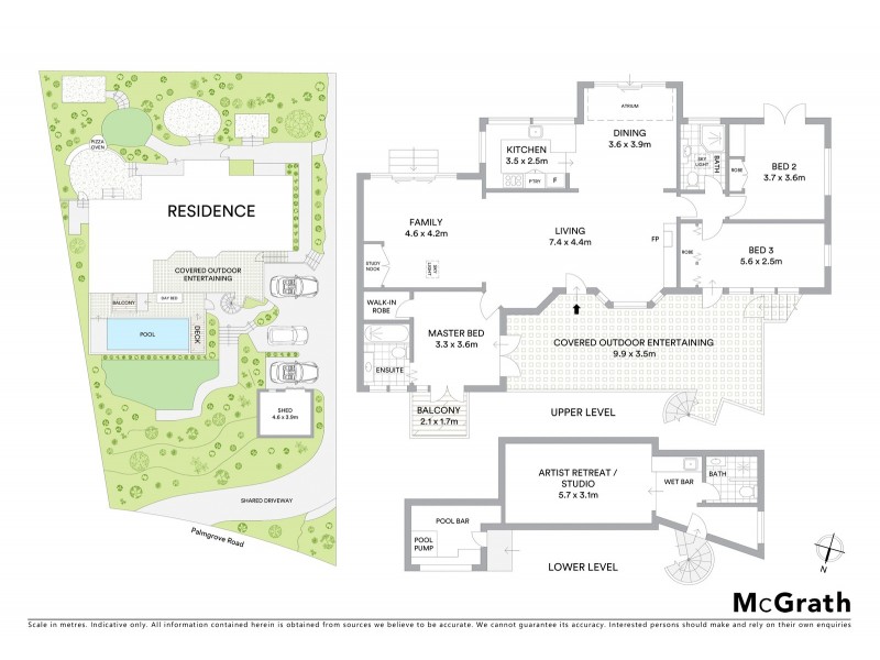 77 Palmgrove Road, Avalon Beach NSW 2107 Floorplan
