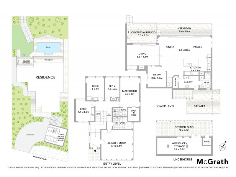 284 Hudson Parade, Clareville NSW 2107 Floorplan