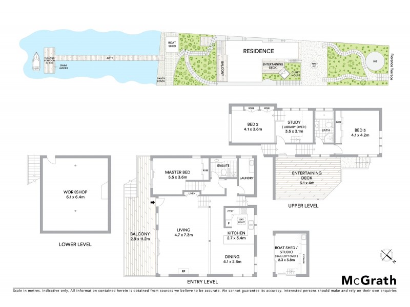 123 Florence Terrace, Scotland Island NSW 2105 Floorplan