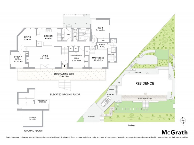 7 Net Road, Avalon Beach NSW 2107 Floorplan