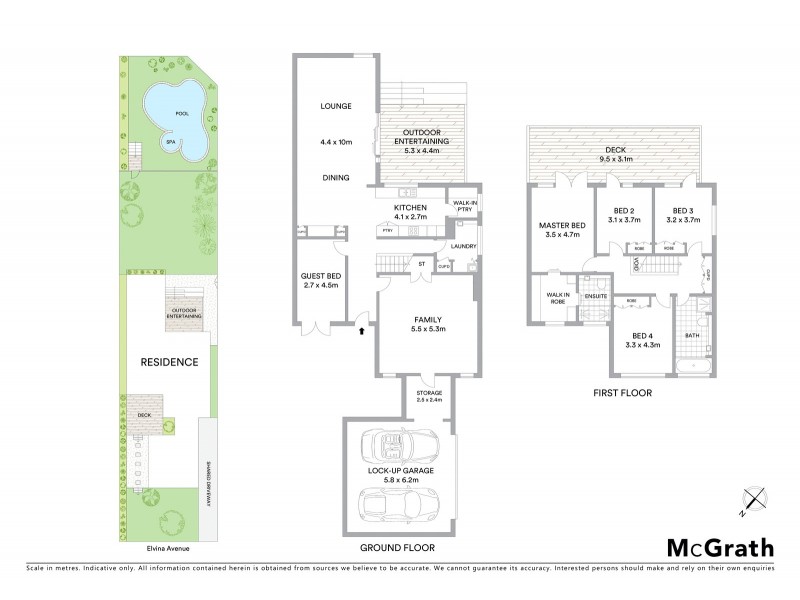 37 Elvina Avenue, Avalon Beach NSW 2107 Floorplan