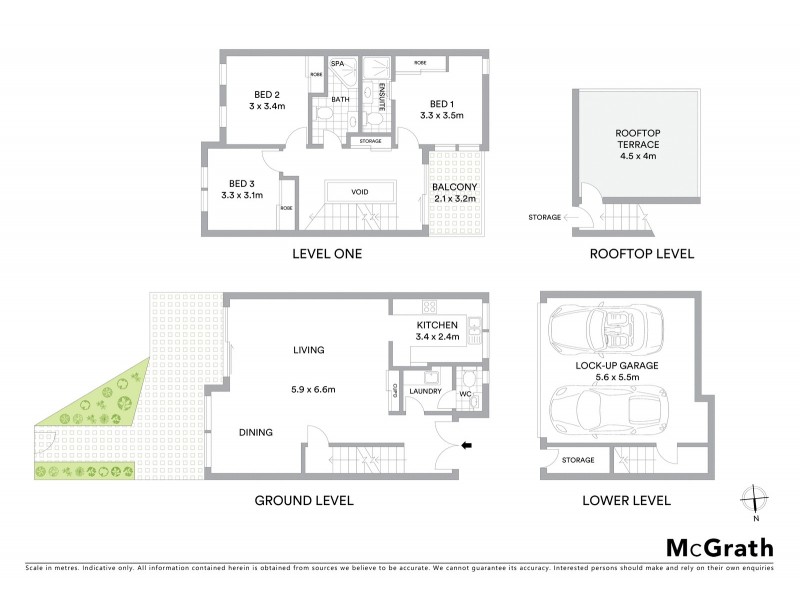 2/8-10 The Crescent, Avalon Beach NSW 2107 Floorplan