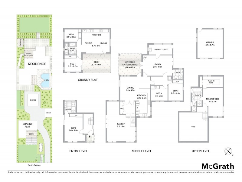 25 Kevin Avenue, Avalon Beach NSW 2107 Floorplan
