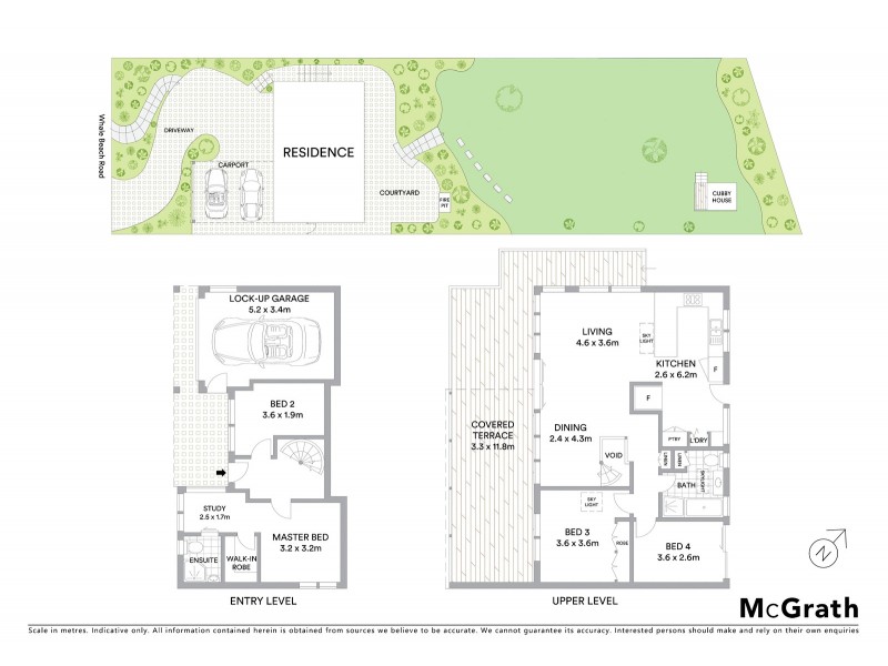 127 Whale Beach Road, Avalon Beach NSW 2107 Floorplan