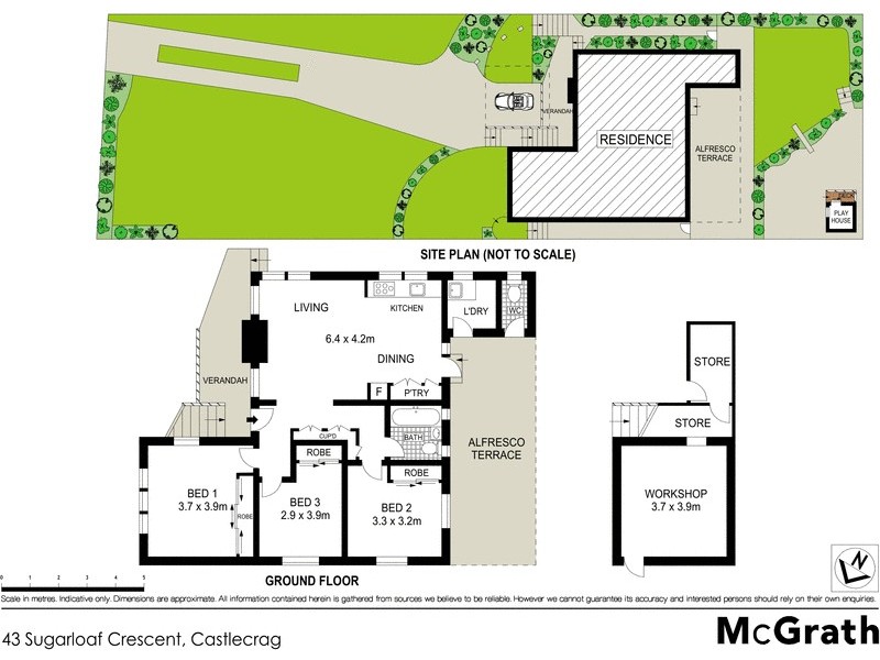 43 Sugarloaf Crescent, Castlecrag NSW 2068 Floorplan