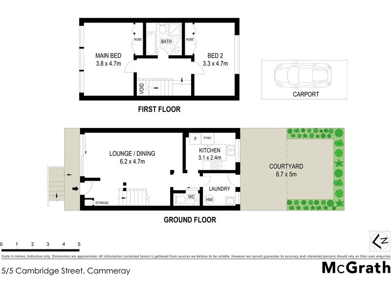 5 Cambridge Street, Cammeray NSW 2062 Floorplan