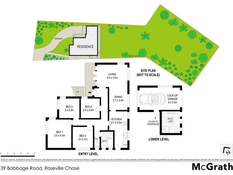 39 Babbage Road, Roseville Chase NSW 2069 Floorplan