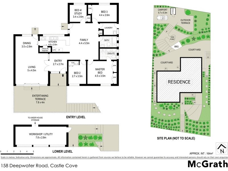 158 Deepwater Road, Castle Cove NSW 2069 Floorplan
