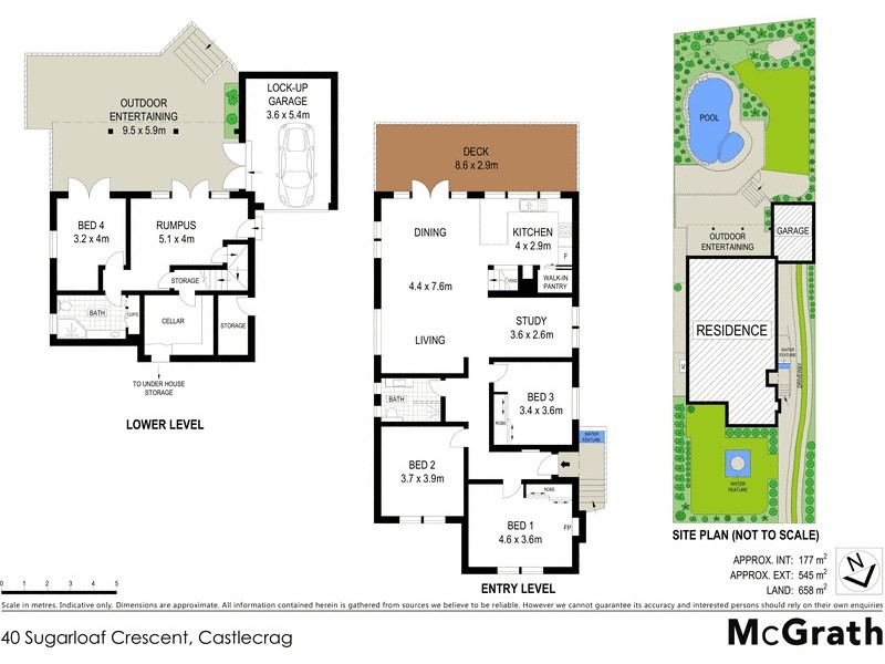 40 Sugarloaf Crescent, Castlecrag NSW 2068 Floorplan