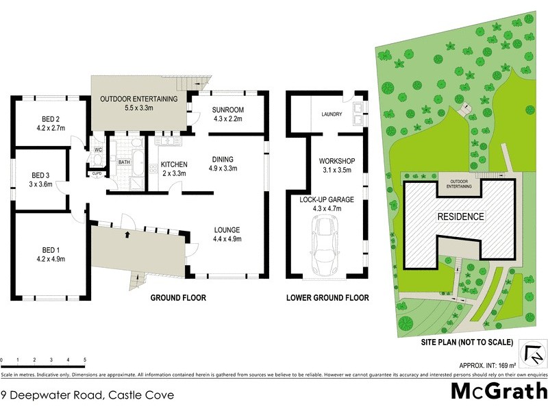 9 Deepwater Road, Castle Cove NSW 2069 Floorplan