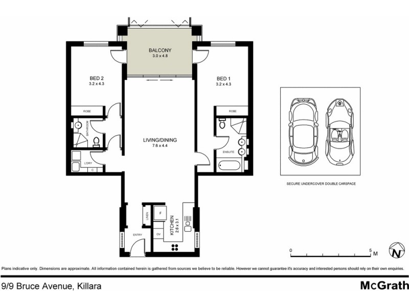 9/9 Bruce Avenue, Killara NSW 2071 Floorplan