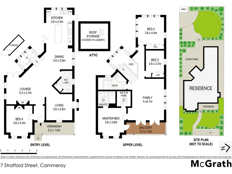 7 Stratford Street, Cammeray NSW 2062 Floorplan