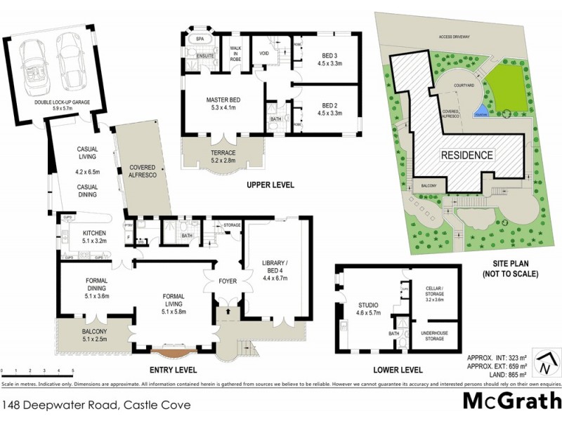 148 Deepwater Road, Castle Cove NSW 2069 Floorplan