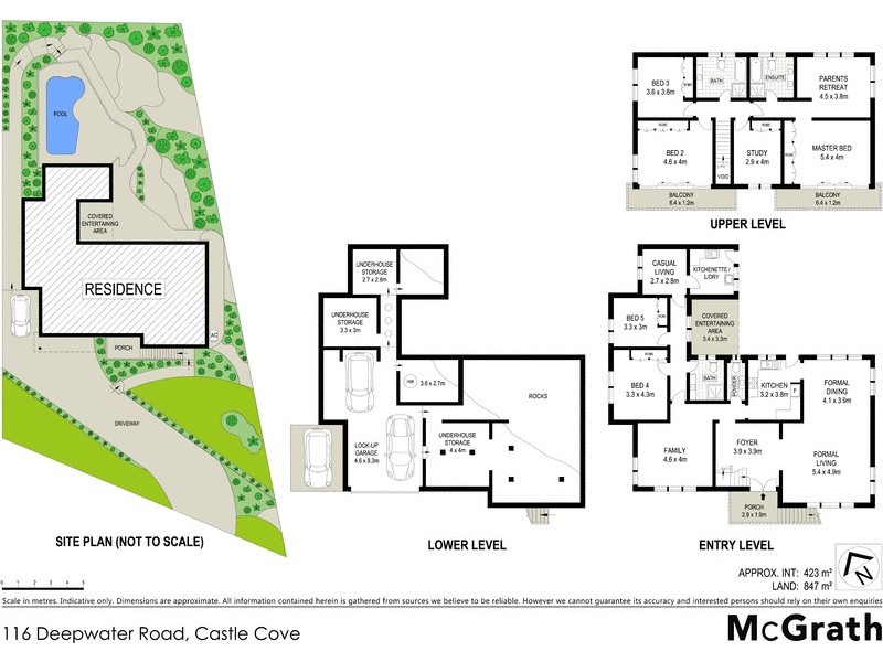 116 Deepwater Road, Castle Cove NSW 2069 Floorplan
