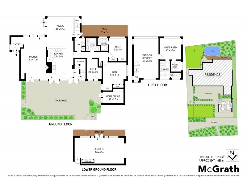 207 Deepwater Road, Castle Cove NSW 2069 Floorplan