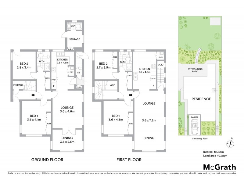 12 Cammeray Road, Cammeray NSW 2062 Floorplan