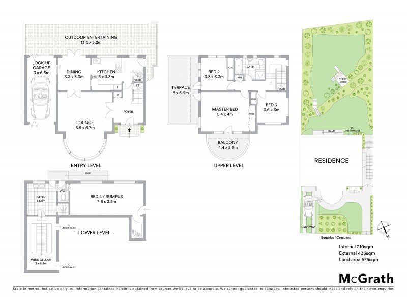 48 Sugarloaf Crescent, Castlecrag NSW 2068 Floorplan