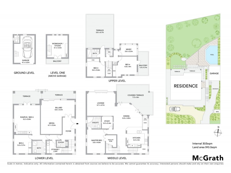 9 North Arm Road, Middle Cove NSW 2068 Floorplan