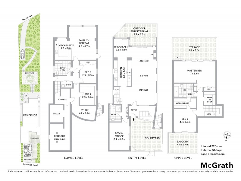 232 Edinburgh Road, Castlecrag NSW 2068 Floorplan