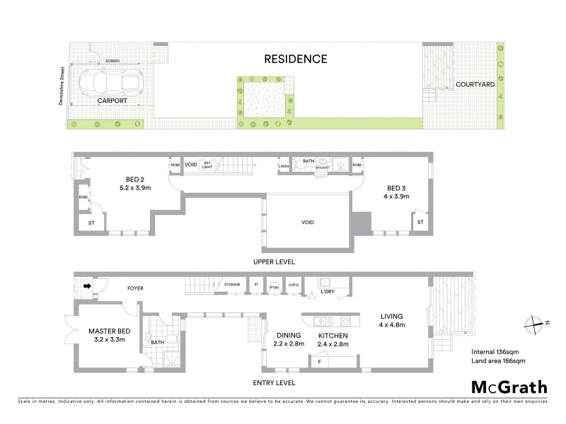 24A Devonshire Street, Crows Nest NSW 2065 Floorplan