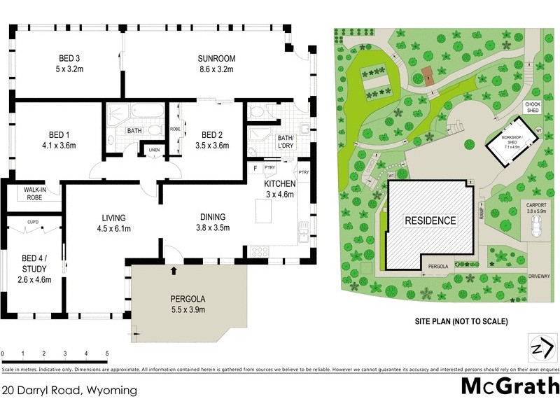 20 Darryl Road, Wyoming NSW 2250 Floorplan