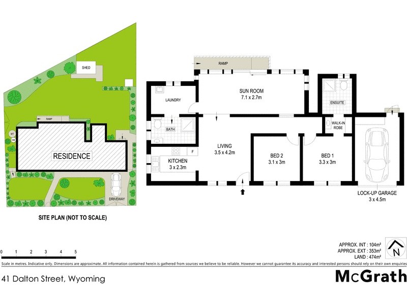 41 Dalton Street, Wyoming NSW 2250 Floorplan