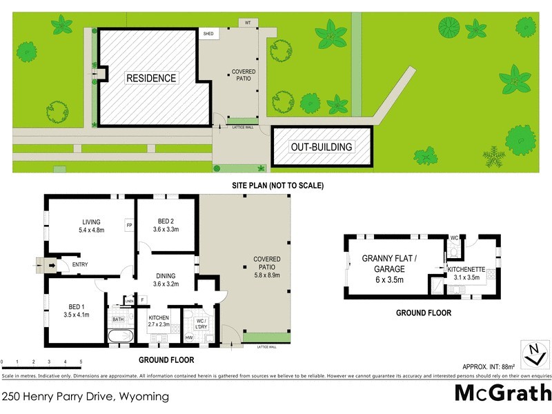 250 Henry Parry Drive, Wyoming NSW 2250 Floorplan