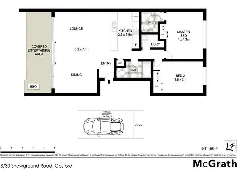 8/30 Showground Road, Gosford NSW 2250 Floorplan
