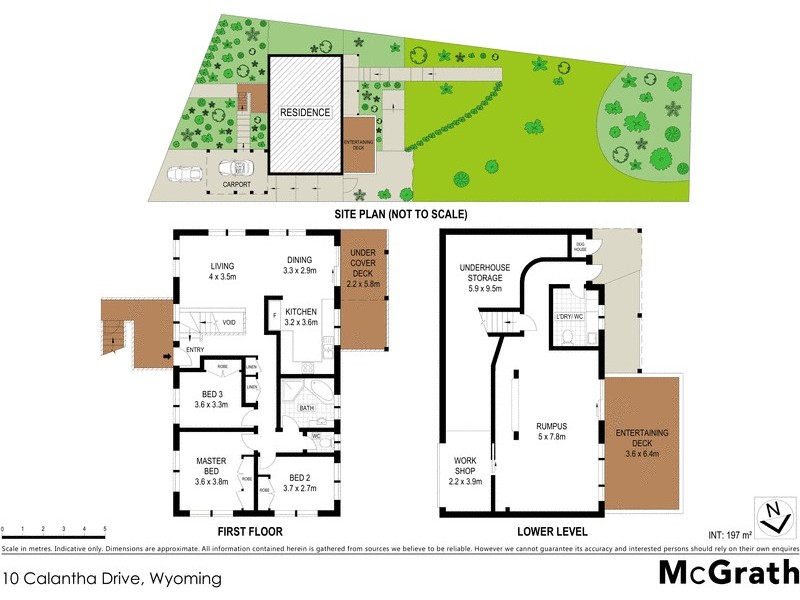 10 Calantha Drive, Wyoming NSW 2250 Floorplan