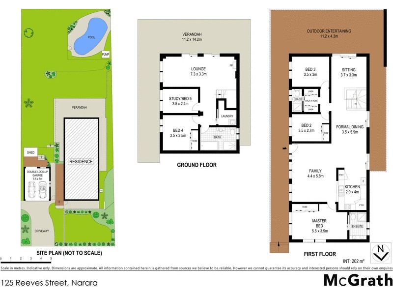 125 Reeves Street, Narara NSW 2250 Floorplan