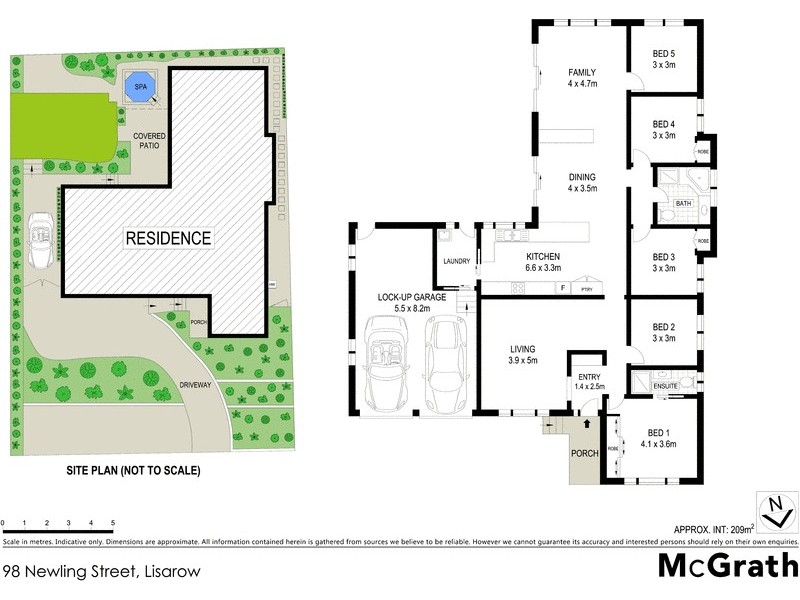 98 Newling Street, Lisarow NSW 2250 Floorplan