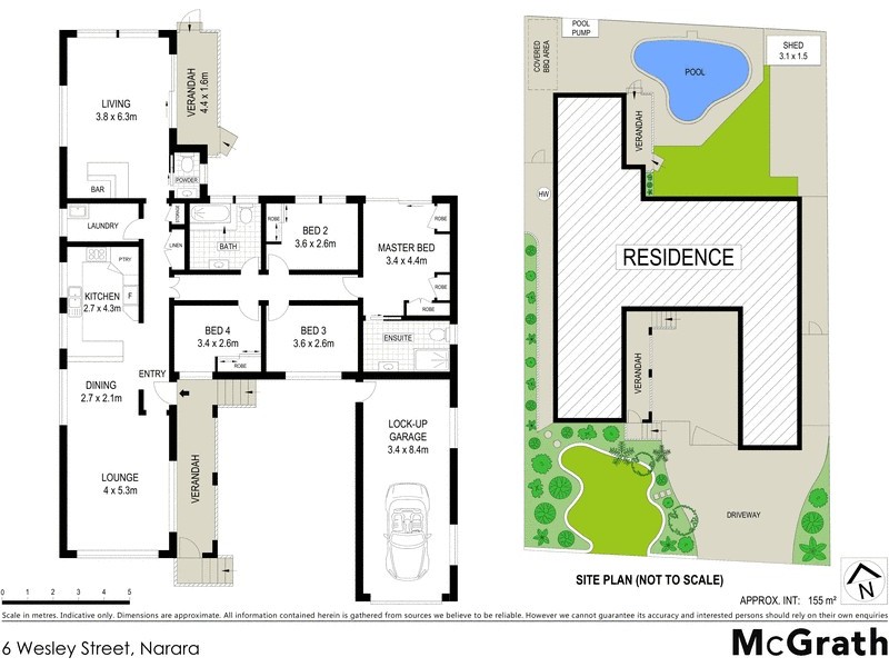 6 Wesley Street, Narara NSW 2250 Floorplan