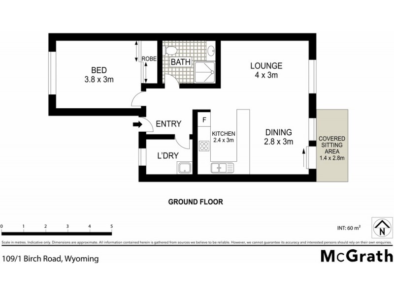 109/1 Birch Road, Wyoming NSW 2250 Floorplan
