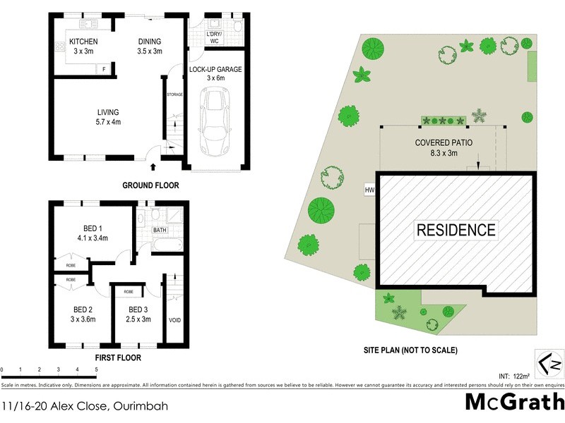 11/16 Alex Close, Ourimbah NSW 2258 Floorplan