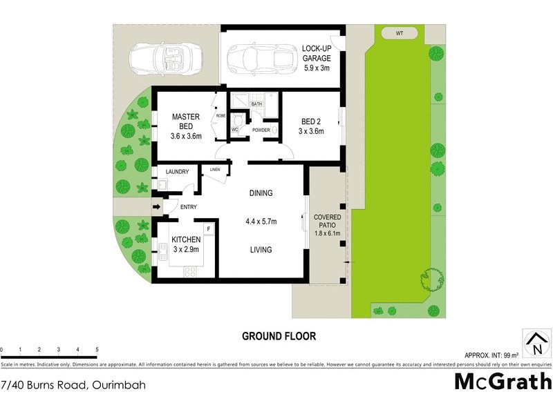 7/40 Burns Road, Ourimbah NSW 2258 Floorplan