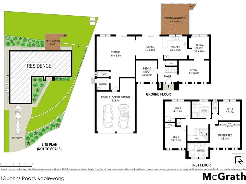 13 Johns Road, Koolewong NSW 2256 Floorplan