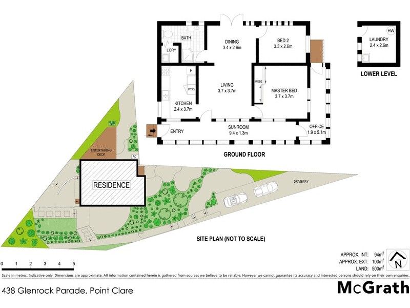 438 Glenrock Parade, Point Clare NSW 2250 Floorplan