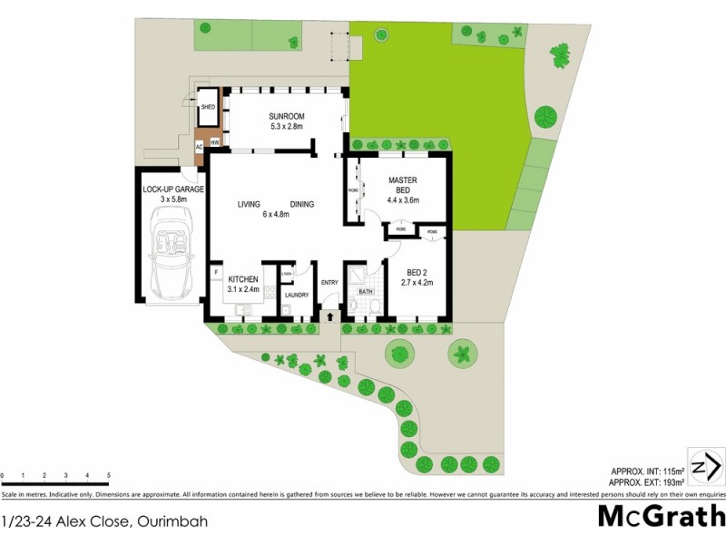 1/23-24 Alex Close, Ourimbah NSW 2258 Floorplan