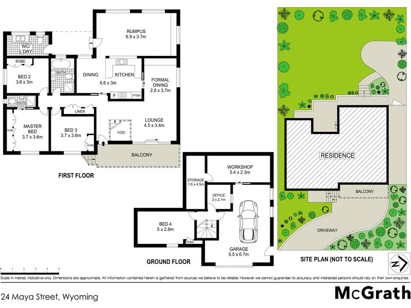 24 Maya Street, Wyoming NSW 2250 Floorplan