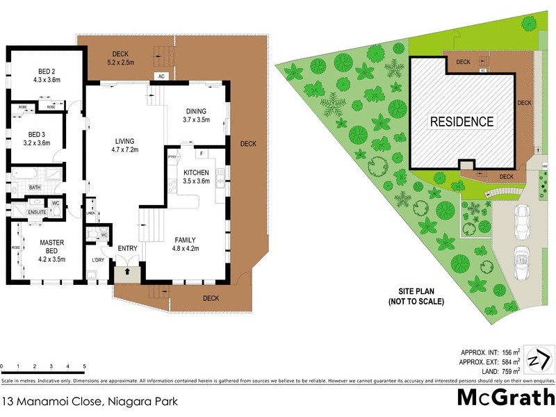 13 Manamoi Close, Niagara Park NSW 2250 Floorplan