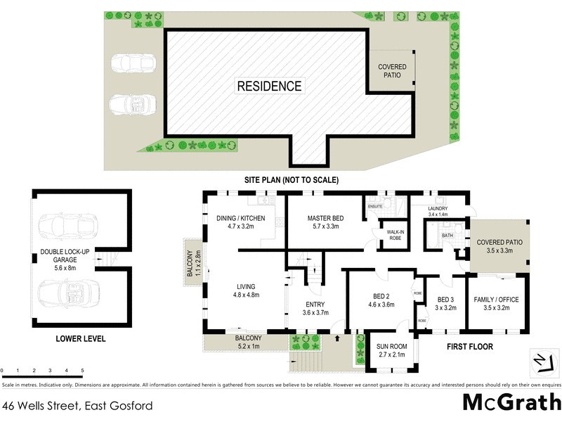 46 Wells Street, East Gosford NSW 2250 Floorplan