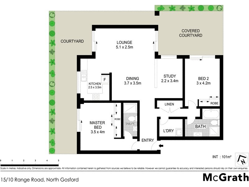 15/10 Range Road, North Gosford NSW 2250 Floorplan