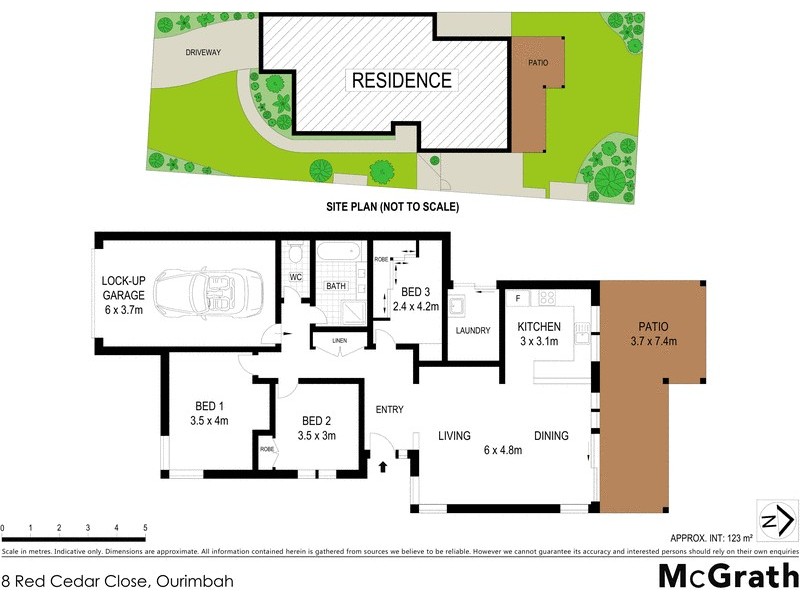 8 Red Cedar Close, Ourimbah NSW 2258 Floorplan