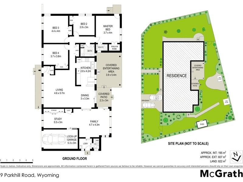 9 Parkhill Road, Wyoming NSW 2250 Floorplan