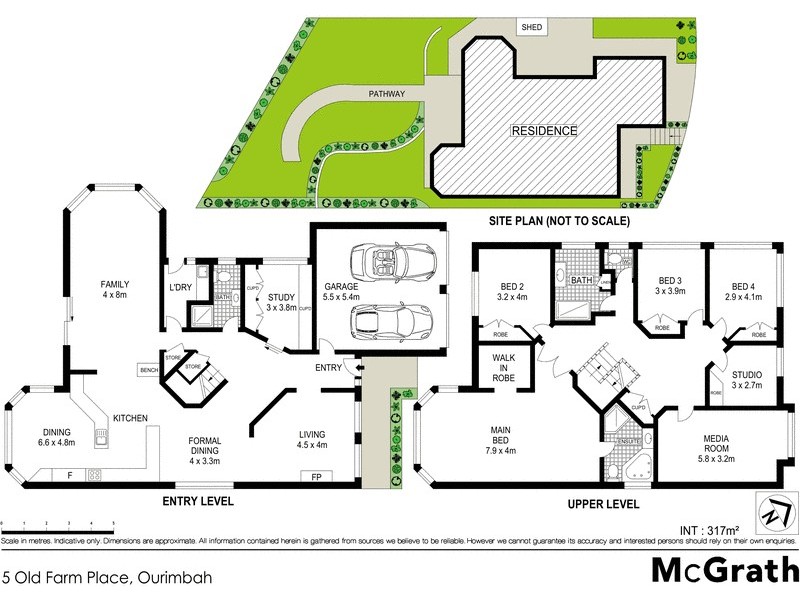 5 Old Farm Place, Ourimbah NSW 2258 Floorplan