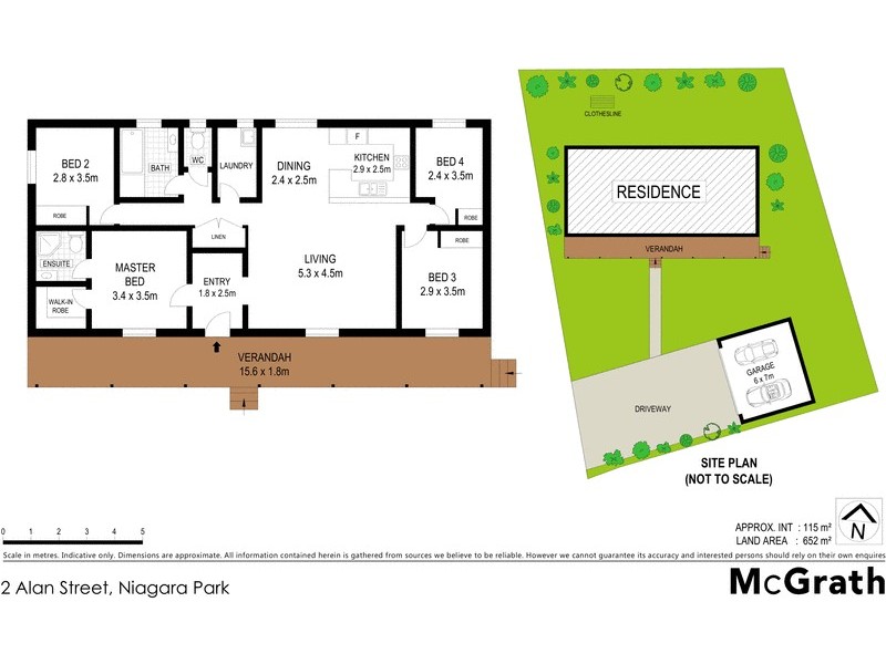 2 Alan Street, Niagara Park NSW 2250 Floorplan