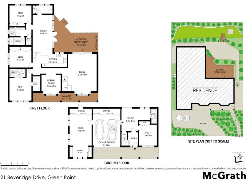 21 Beveridge Drive, Green Point NSW 2251 Floorplan