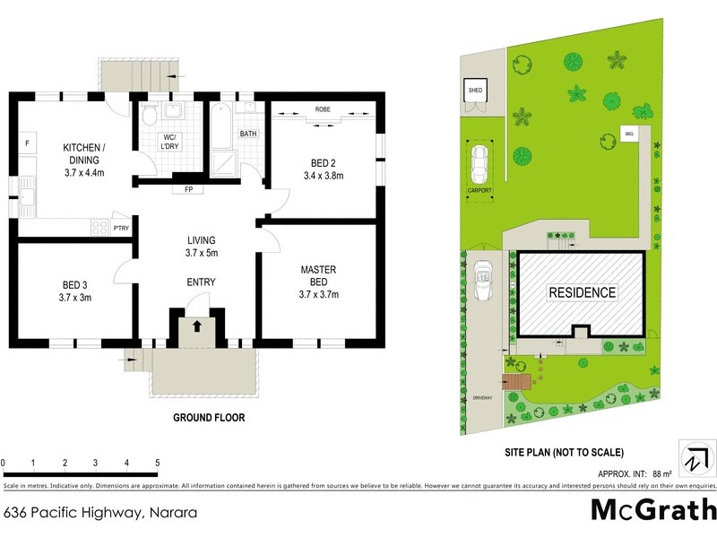 636 Pacific Highway, Narara NSW 2250 Floorplan